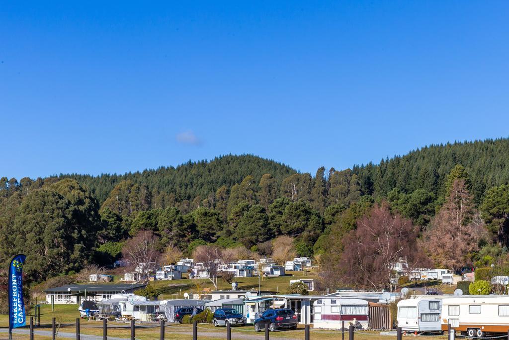 Motutere Bay Top 10 Holiday Park Turangi Exterior foto